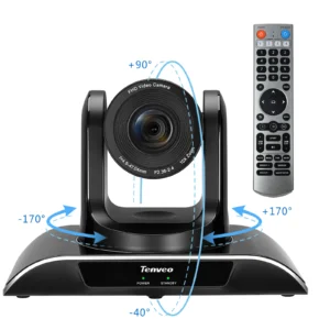 NDI | HX VHD10N IP camera with HDM1/SDI/USB/RJ45 10X PTZ conference camera for church